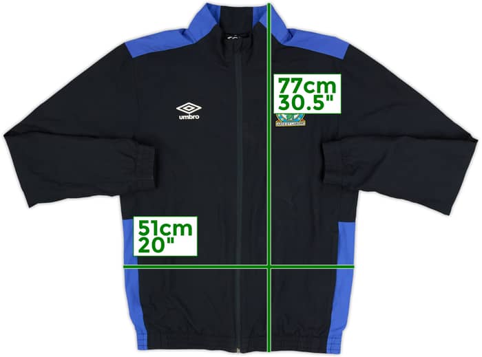 2016-17 Blackburn Umbro Track Jacket - 9/10 - (M)