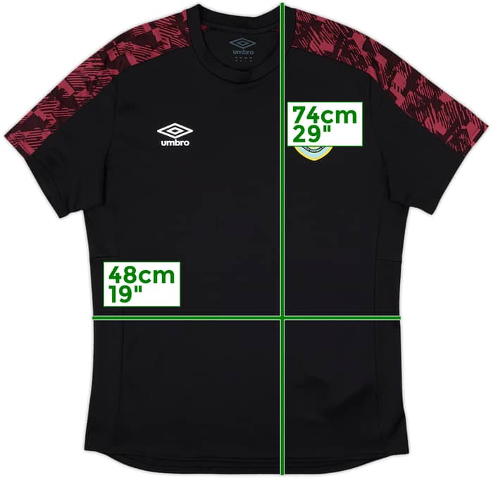 2020-21 Burnley Umbro Training Shirt - 9/10 - (M)