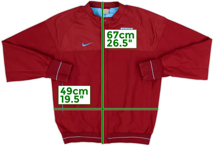 2008-09 Aston Villa Nike Track Jacket - 7/10 - (S)