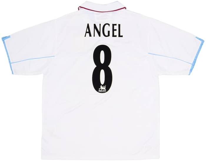 2002-03 Aston Villa Away Shirt Angel #8 - 8/10 - (L)