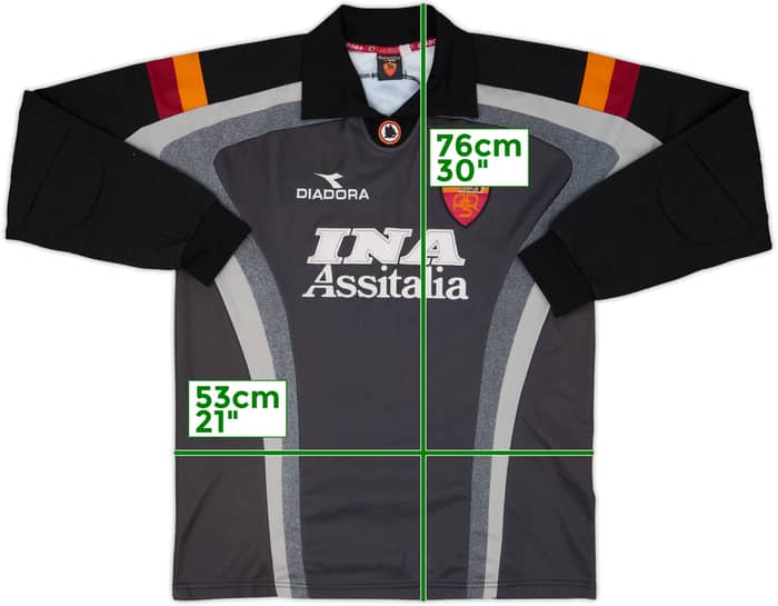 1998-99 Roma GK Shirt - 8/10 - (L)
