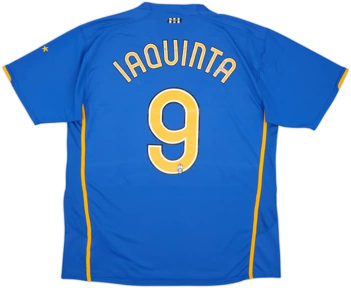 2007-08 Juventus Away Shirt Iaquinta #9 - 6/10 - (XL)