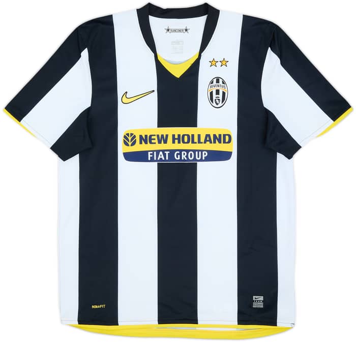 2008-09 Juventus Home Shirt Del Piero #10 - 8/10 - (M)