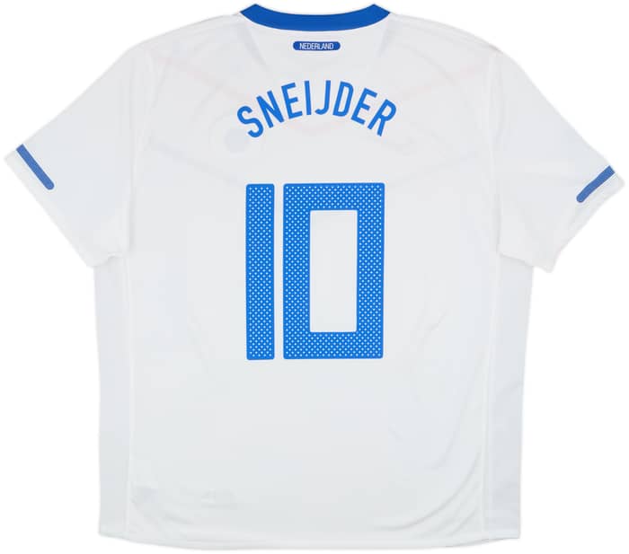 2010-11 Netherlands Away Shirt Sneijder #10 - 7/10 - (XXL)
