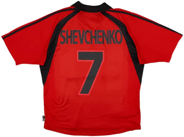 2001-02 AC Milan Third Shirt Shevchenko #7 - 6/10 - (L)
