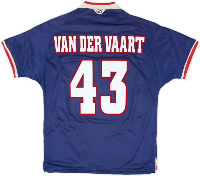 1999-00 Ajax Away Shirt Van Der Vaart #43 - 8/10 - (M)