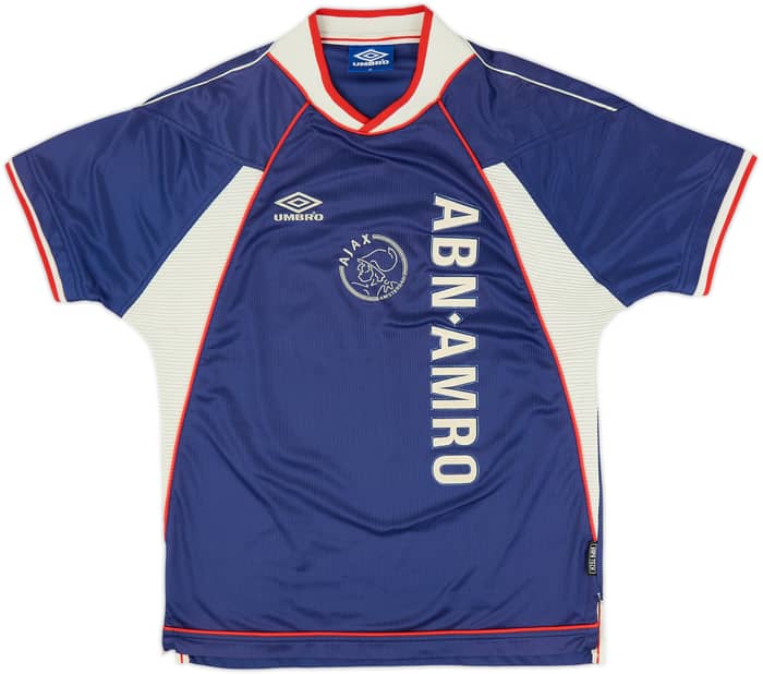 1999-00 Ajax Away Shirt Van Der Vaart #43 - 8/10 - (M)