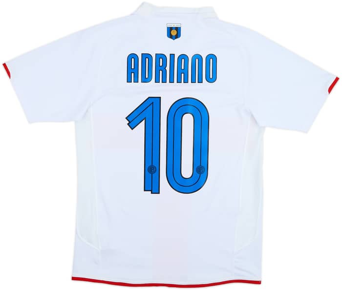 2007-08 Inter Milan Centenary Away Shirt Adriano #10 - 8/10 - (S)