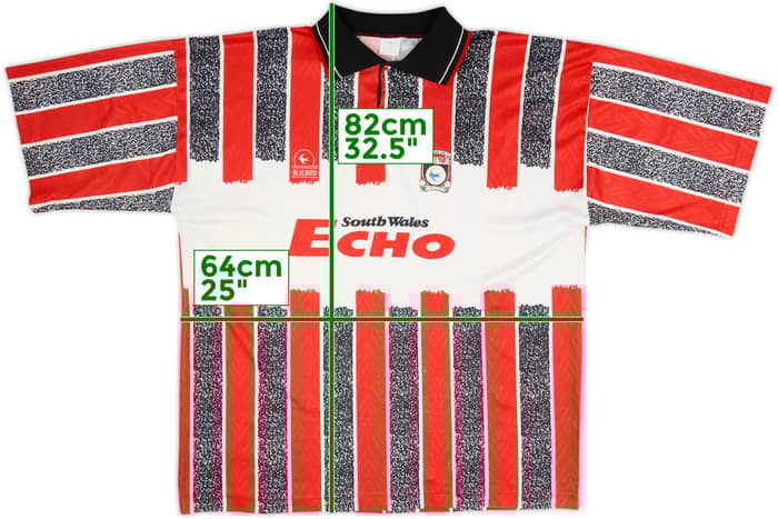 1993-94 Cardiff Away Shirt - 8/10 - (XXL)