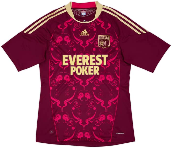 2010-11 Lyon Away Shirt Lacazette #38 - 6/10 - (M)