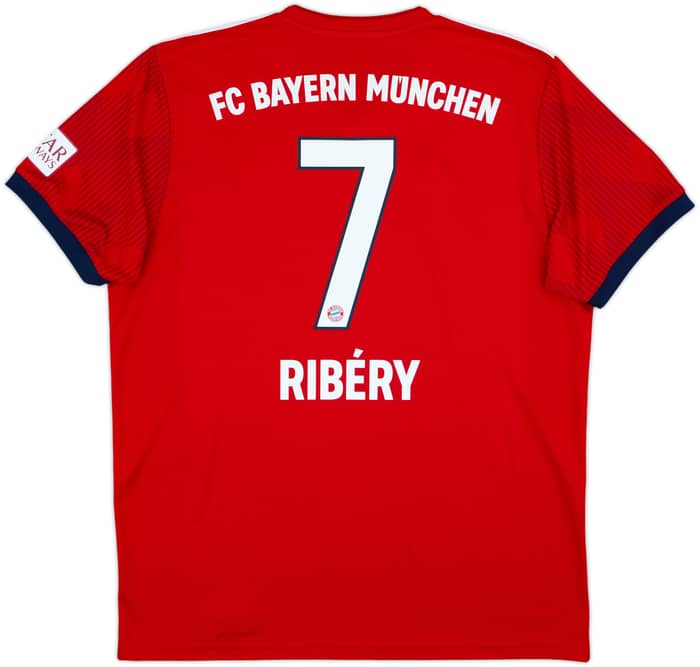 2018-19 Bayern Munich Home Shirt Ribery #7 - 9/10 - (L)