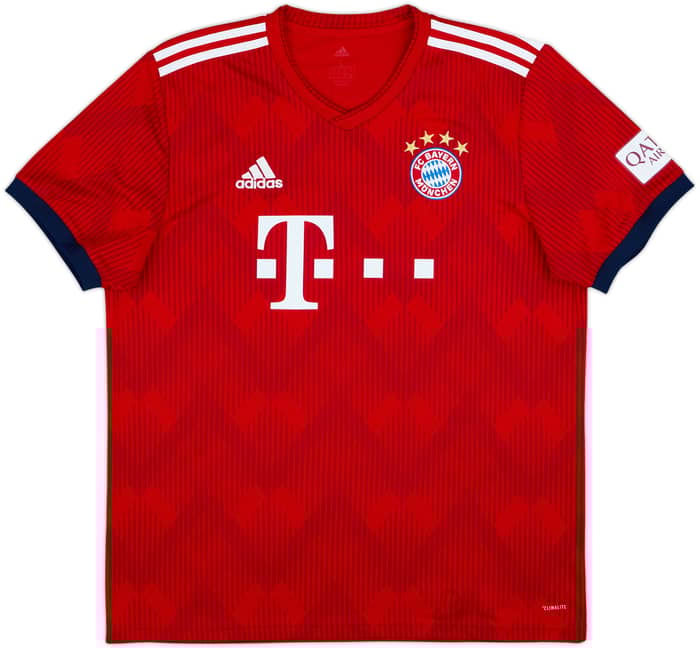 2018-19 Bayern Munich Home Shirt Ribery #7 - 9/10 - (L)