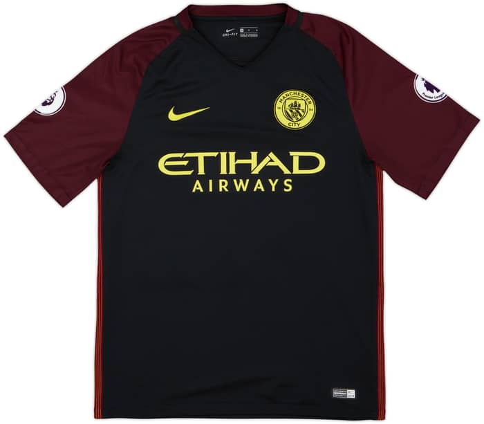 2016-17 Manchester City Away Shirt Toure Yaya #42 - 9/10 - (M)