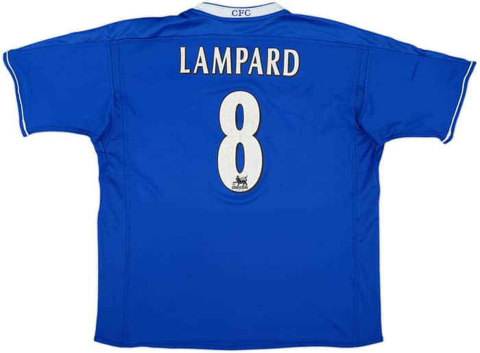 2001-03 Chelsea Home Shirt Lampard #8 - 6/10 - (XL)