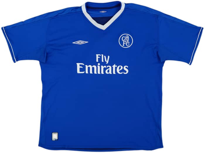 2001-03 Chelsea Home Shirt Lampard #8 - 6/10 - (XL)