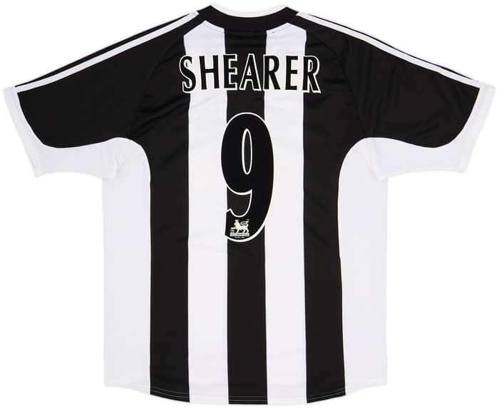 2001-03 Newcastle Home Shirt Shearer #9 - 8/10 - (L)