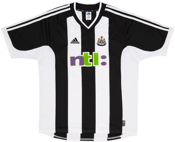 2001-03 Newcastle Home Shirt Shearer #9 - 8/10 - (L)