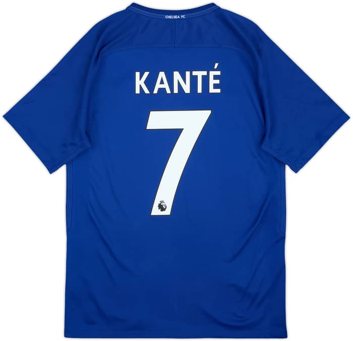 2017-18 Chelsea Home Shirt Kante #7 - 8/10 - (M)