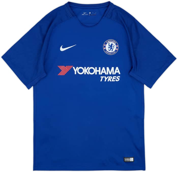 2017-18 Chelsea Home Shirt Kante #7 - 8/10 - (M)