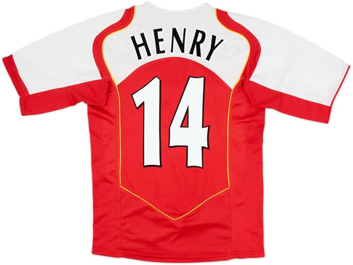 2004-05 Arsenal Home Shirt Henry #14 - 7/10 - (M)