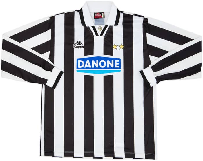 1994-95 Juventus Home L/S Shirt - 8/10 - (L)