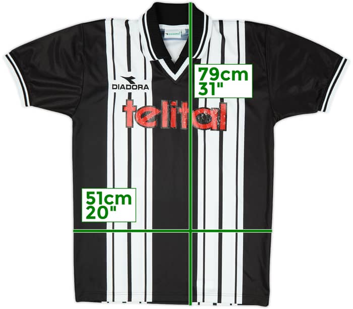 1998-99 Udinese European Home Shirt - 6/10 - (XS)