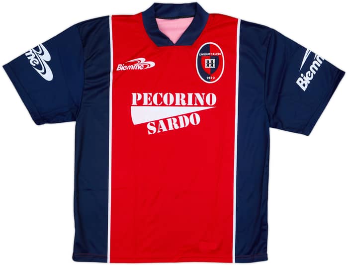 1999-00 Cagliari Biemme Training Shirt - 8/10 - (M)