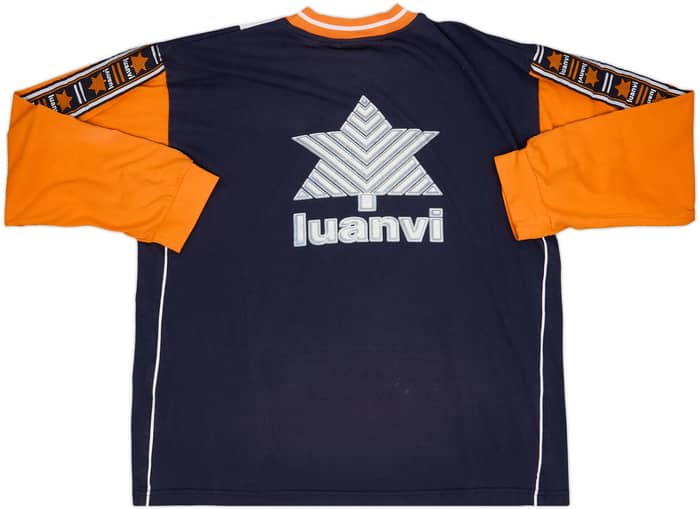 1998-99 Valencia Luanvi Training L/S Shirt - 8/10 - (M)