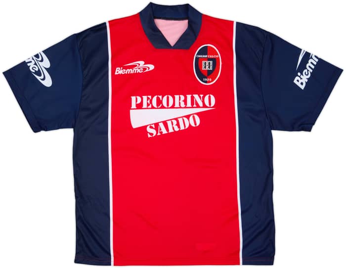 1999-00 Cagliari Biemme Camiseta de Entrenamiento - 10/10 - (M)
