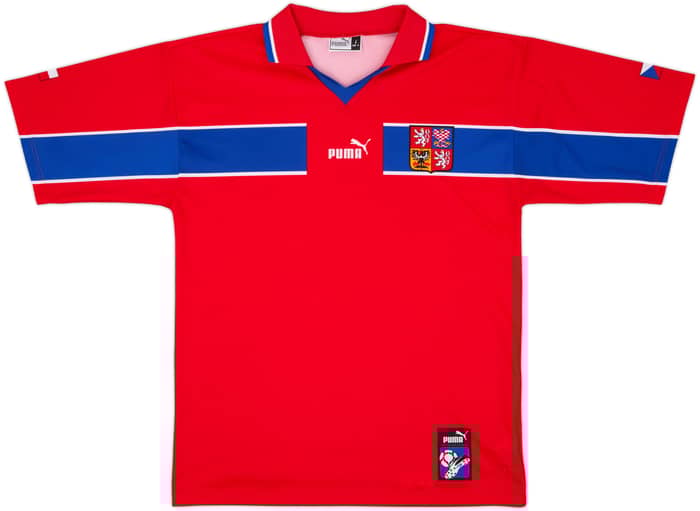 1998-00 Czech Republic Basic Home Shirt - 8/10 - (L)