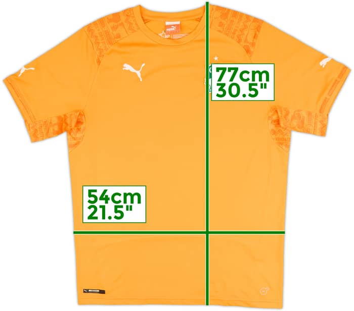 2014-16 Ivory Coast Home Shirt - 8/10 - (L)