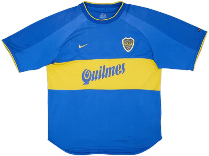 2000-01 Boca Juniors Home Shirt - 6/10 - (L)
