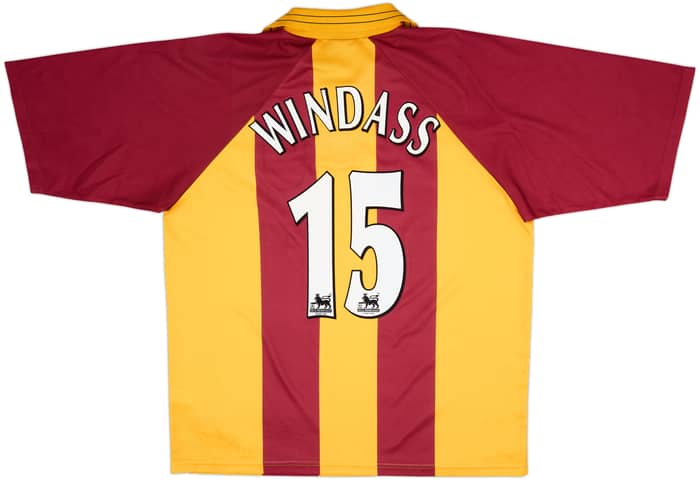 1999-01 Bradford Home Shirt Windass #15 - 9/10 - (XL)