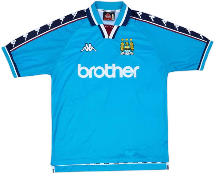 1997-99 Manchester City Home Shirt - 8/10 - (L)
