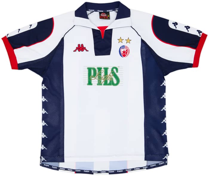 1998-00 Red Star Belgrade Away Shirt - 8/10 - (XL)