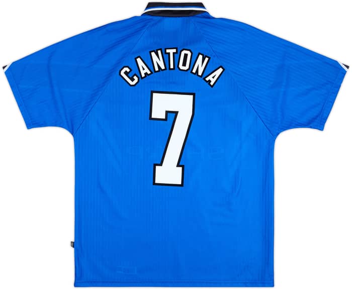 1996-98 Manchester United Third Shirt Cantona #7 - 10/10 - (L)