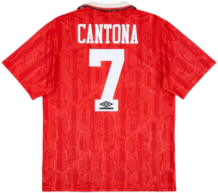 1992-94 Manchester United Camiseta Local Cantona #7 - 7/10 - (L)