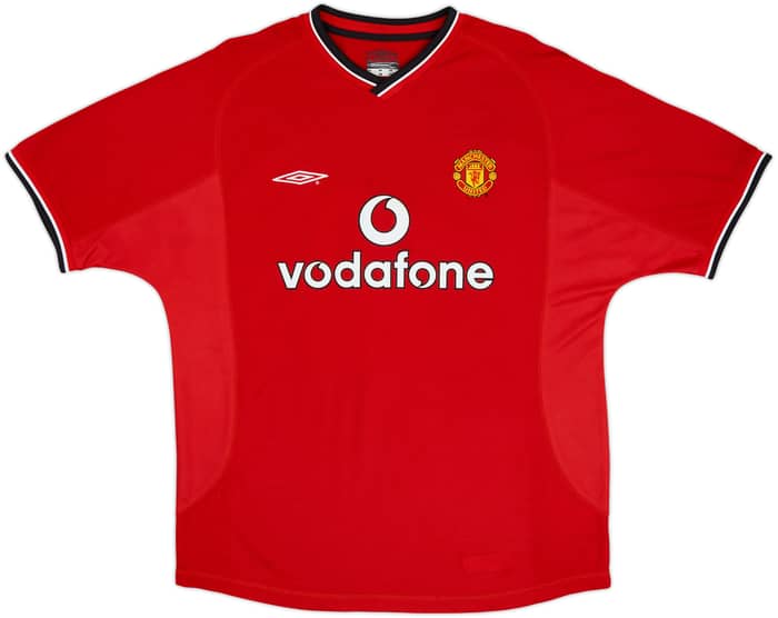 2000-02 Manchester United Home Shirt V.Nistelrooy #10 - 8/10 - (L)