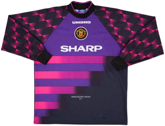 1996-97 Manchester United GK Shirt Schmeichel #1 - 8/10 - (XXL)