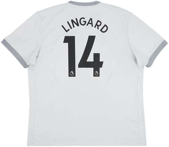 Camiseta de la tercera equipación del Manchester United 2017-18 Lingard #14 - 6/10 - (XXL)