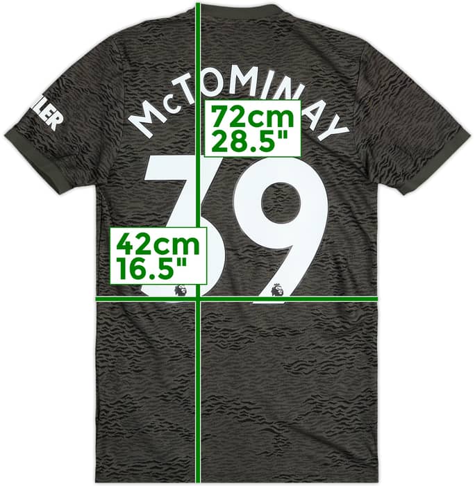 2020-21 Manchester United Away Shirt McTominay #39 - 8/10 - (S)