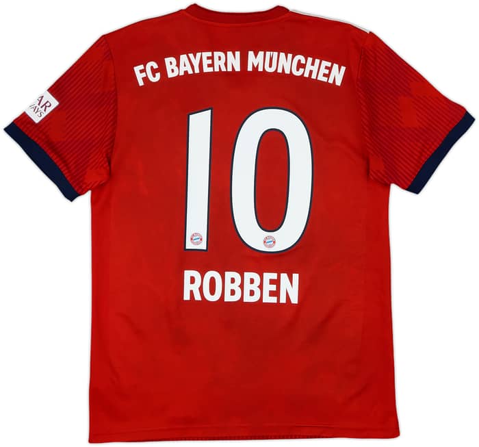 2018-19 Bayern Munich Home Shirt Robben #10 - 8/10 - (S)