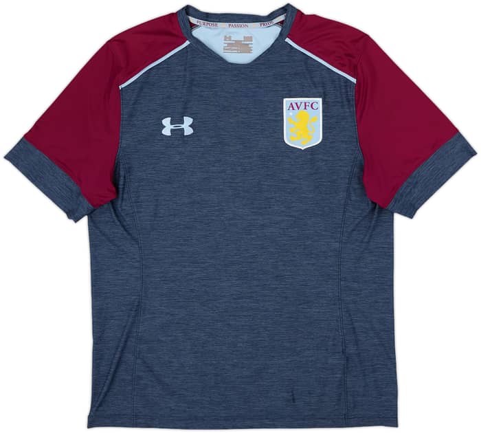 Camiseta de entrenamiento Under Armour del Aston Villa 2016-17 - 8/10 - (M)