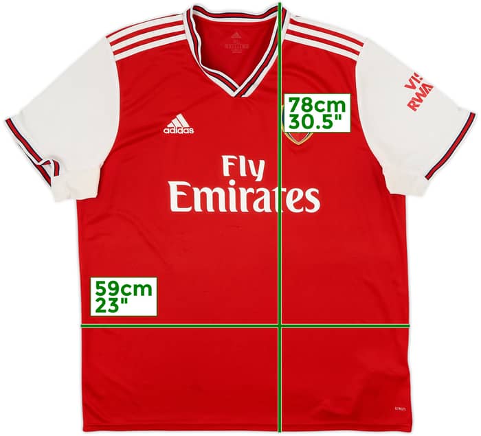 2020-21 Arsenal Home Shirt - 4/10 - (XL)