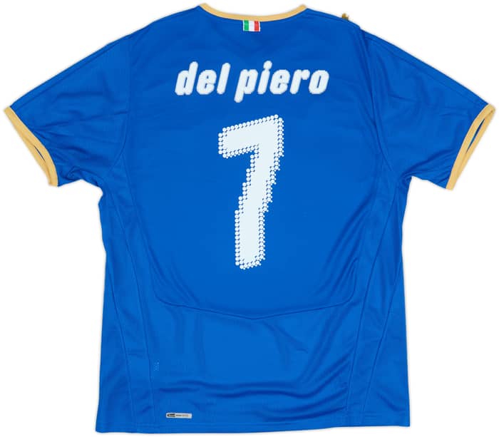 2007-08 Italy Home Shirt Del Piero #7 (L)