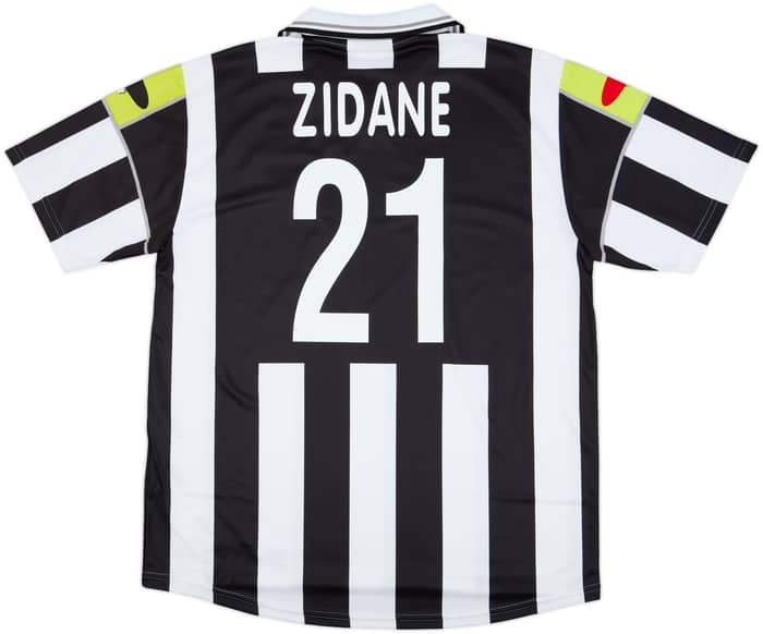 2000-01 Juventus Ciaoweb Home Shirt Zidane #21 (XL)