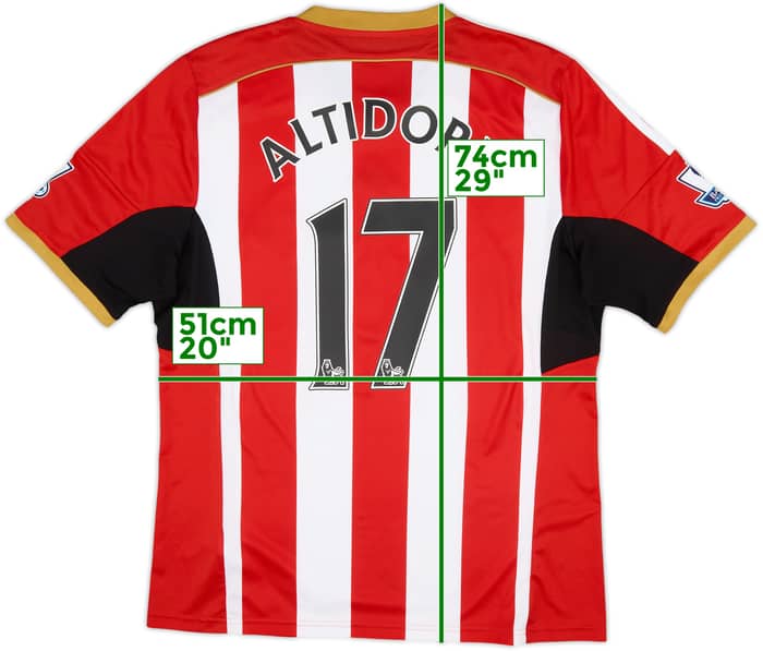 2014-15 Sunderland Home Shirt Altidore #17 - 9/10 - (L)