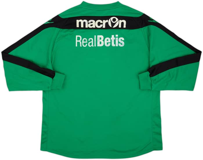 2014-15 Real Betis Macron Sweat Top - 5/10 - (M)