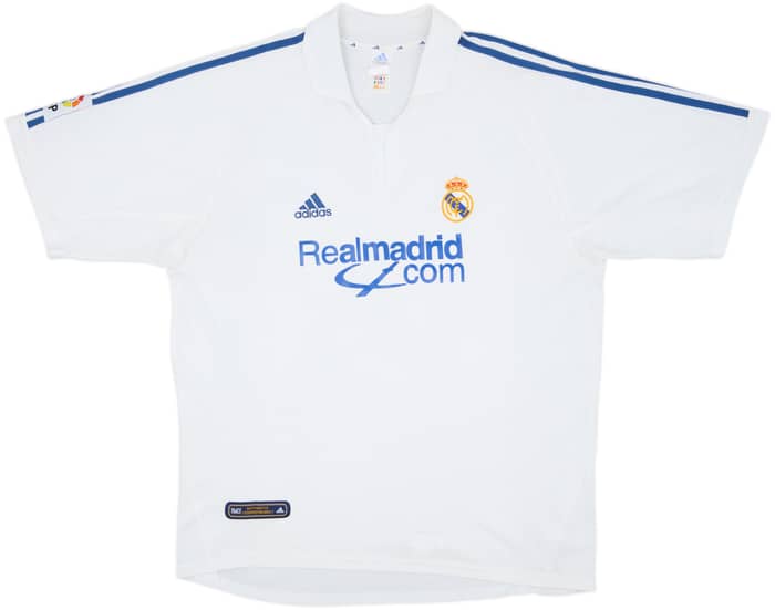 2001 Real Madrid Home Shirt - 8/10 - (XL)