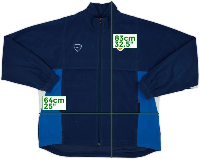 2000-01 Valencia Nike Track Jacket - 8/10 - (XL)